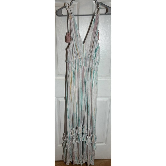 Fate Dresses & Skirts - FATE Tassel Tie-Dye Maxi Dress Women’s Size Large